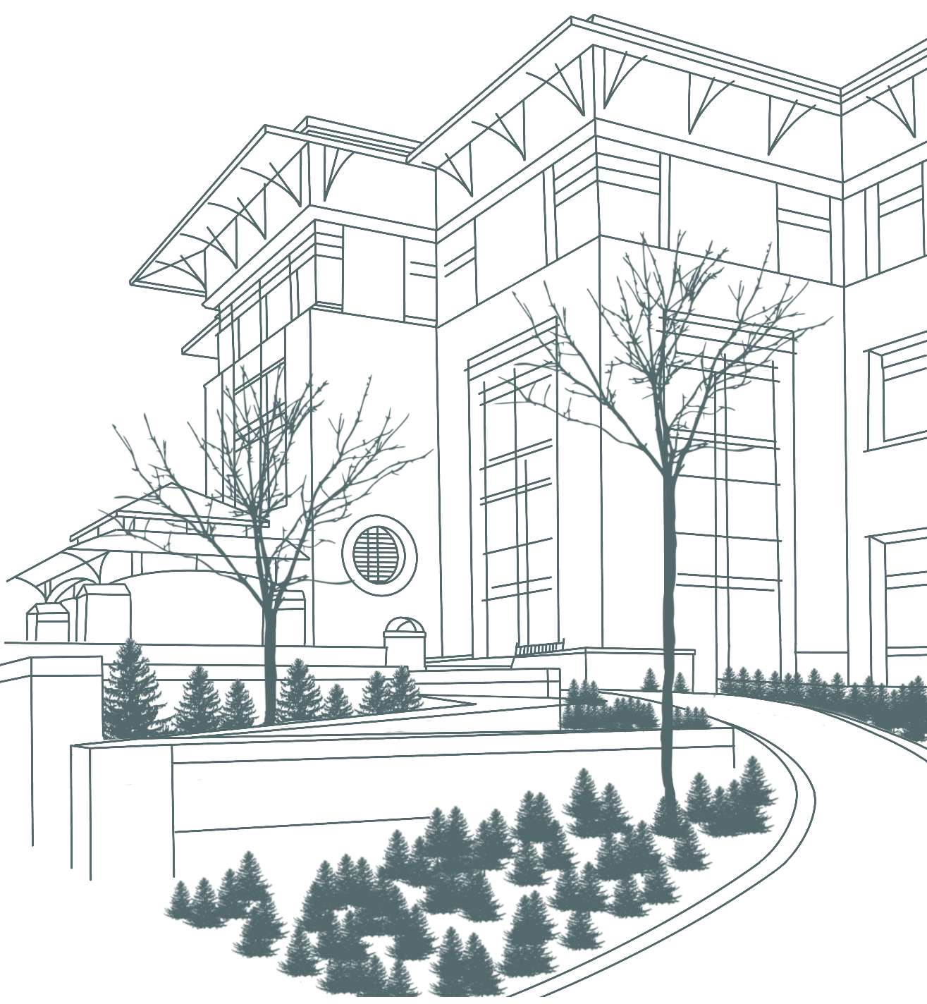 orbach line art
